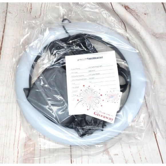 10" Ring Light with Tripod Stand LED Circle Lights Vlog Phone Holder GPEESTRAC - Picture 2 of 9